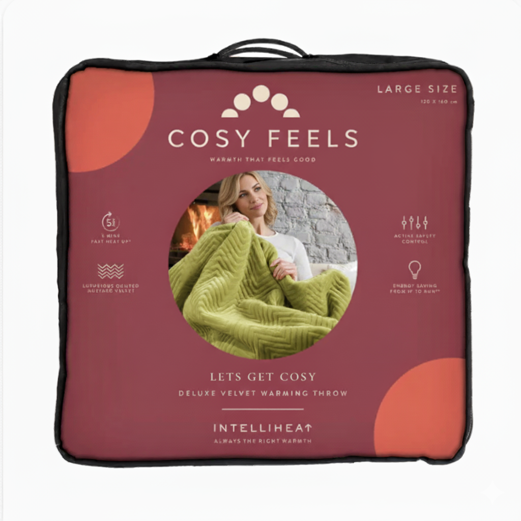 Velvet Cosy Warming Throw - The Cosy Feels