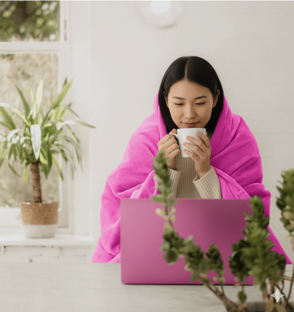 Velvet Cosy Warming Throw - The Cosy Feels